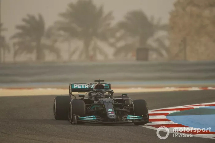 Lewis Hamilton, Mercedes W12 