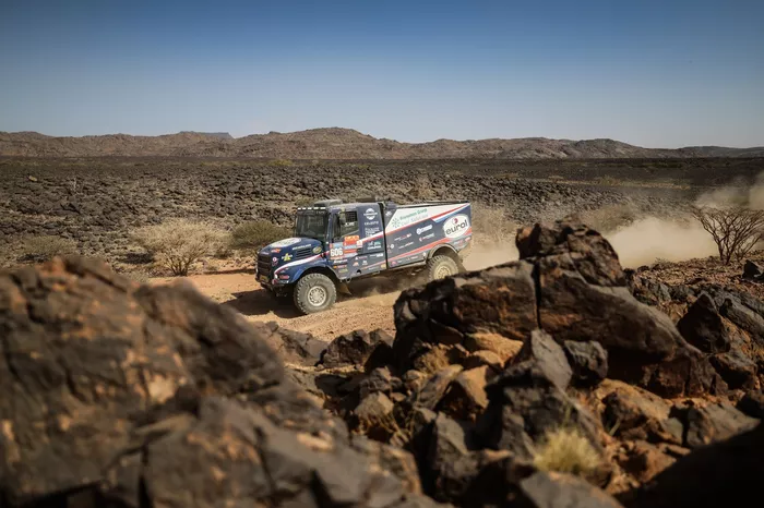#606 Eurol Rallysport Iveco: Martin Van Den Brink, Rijk Mouw, Bart Van Heun