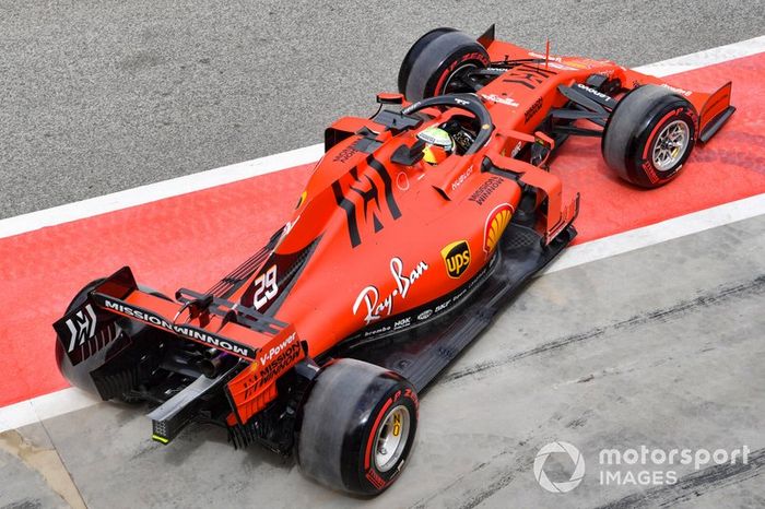 Mick Schumacher, Ferrari SF90