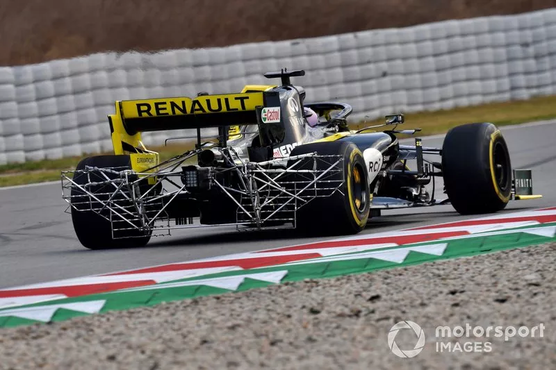 Renault F1 Team R.S. 19  with aero sensors