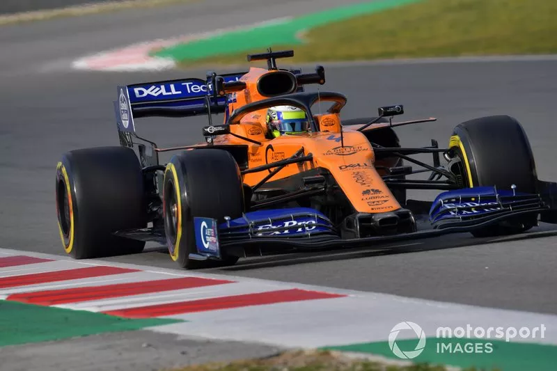 10º Lando Norris, McLaren MCL34, 1:17.084 (neumáticos C5, día 7)