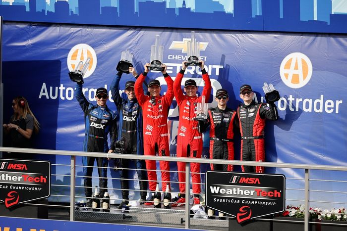 #93 Acura Meyer Shank Racing w/Curb Agajanian Acura ARX-06: Renger Van Der Zande, Nick Yelloly, #10 Cadillac Wayne Taylor Racing Cadillac V- Series.R: Ricky Taylor, Filipe Albuquerque, #6 Porsche Penske Motorsport Porsche 963: Mathieu Jaminet, Matt Campbe