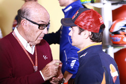 Carmelo Ezpeleta, CEO Dorna Sports, Dani Pedrosa, Repsol Honda Team