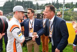 Stoffel Vandoorne, McLaren e invitados