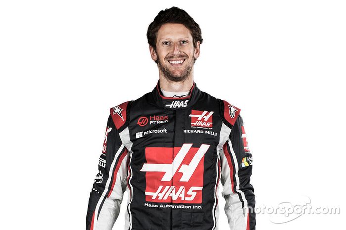 #8 Romain Grosjean, Haas F1 Team (Contrato hasta final de 2018)