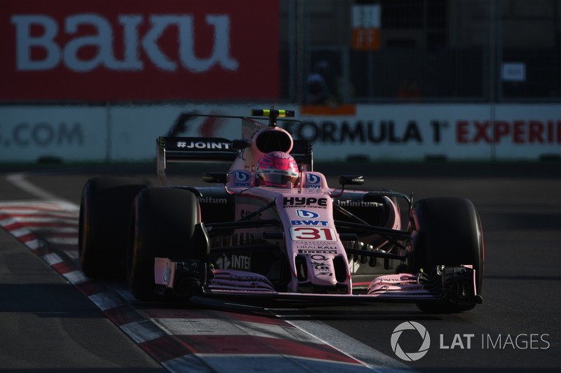 Esteban Ocon, Sahara Force India VJM10