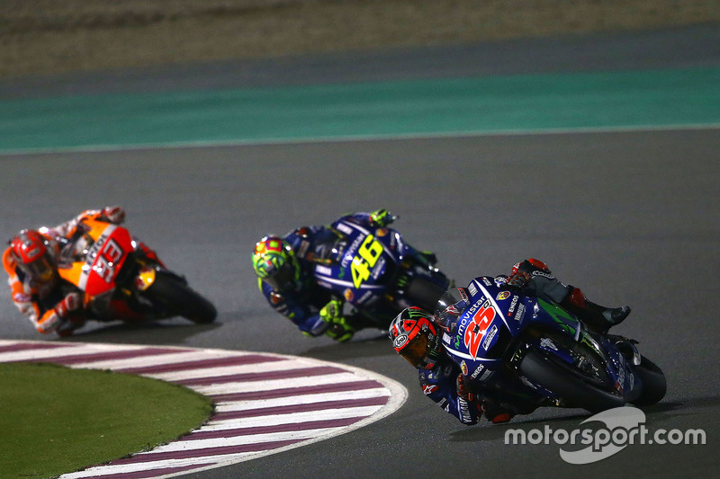 Naik podium dari start ke-10 di Qatar