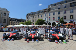№7 Toyota Gazoo Racing Toyota TS050 Hybrid: Майк Конвей, Камуи Кобаяши, Стефан Сарразен; №8 Toyota G