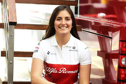 Татьяна Кальдерон, тест-пілот Alfa Romeo Sauber F1