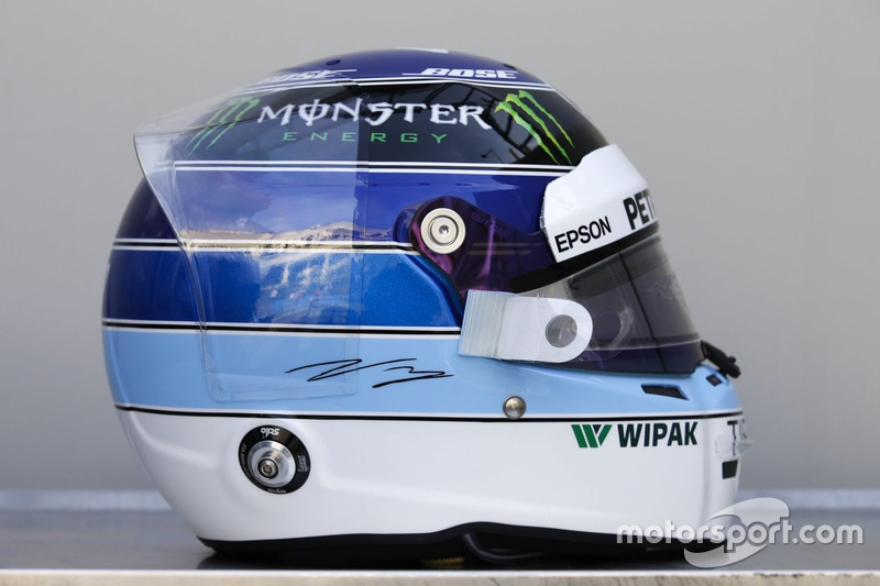 Helm spesial GP Monako of Valtteri Bottas, Mercedes-AMG F1
