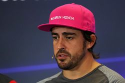 Fernando Alonso, McLaren en conferencia de prensa
