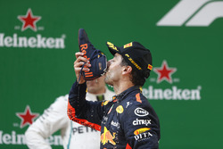 Race winner Daniel Ricciardo, Red Bull Racing