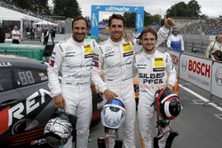 Top 3 after qualifying: Pole position for Daniel Juncadella, Mercedes-AMG Team HWA, Gary Paffett, Mercedes-AMG Team HWA, Lucas Auer, Mercedes-AMG Team HWA