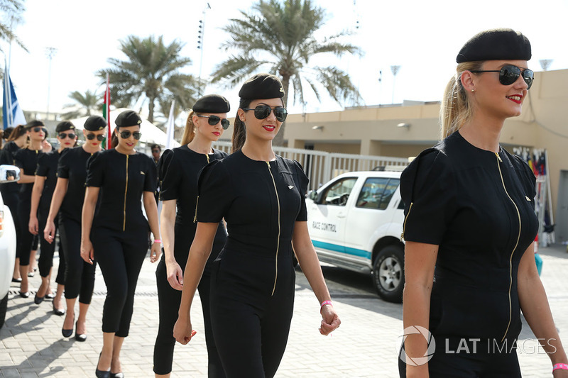 O GP de Abu Dhabi foi, oficialmente, o último GP da F1 com as Grid Girls.