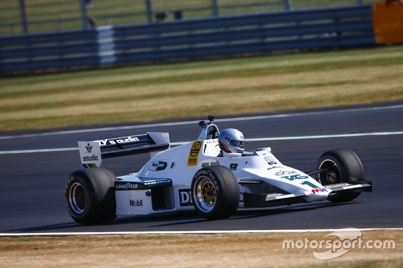 Guy Martin drives a 1983 Williams FW08C