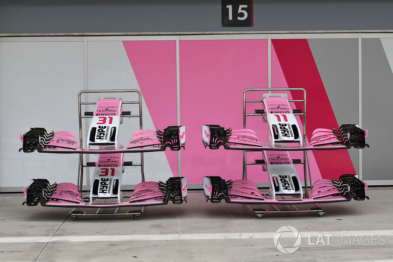 Force India VJM11 nariz y ala delantera