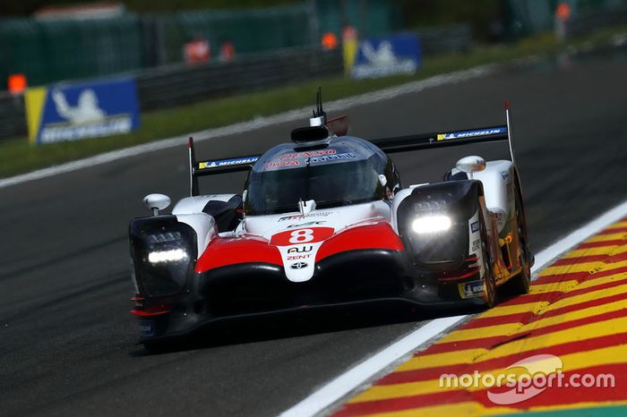 #8 Toyota Gazoo Racing Toyota TS050: Sébastien Buemi, Kazuki Nakajima, Fernando Alonso