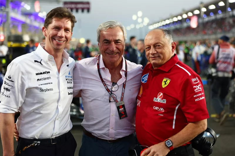Carlos Sainz Sr, Frédéric Vasseur, Ferrari, James Vowles, Williams