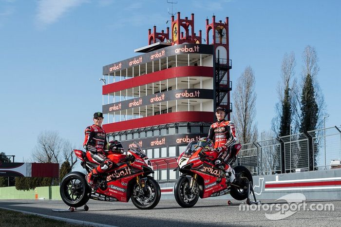 Scott Redding, Aruba.it Racing Ducati, Chaz Davies, Aruba.it Racing Ducati
