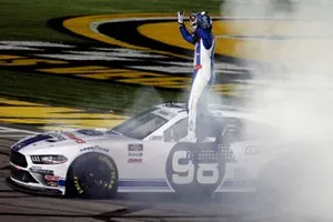 Race Winner: Chase Briscoe, Stewart-Haas Racing, Ford Mustang