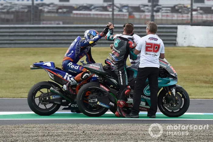 Second place Fabio Quartararo, Petronas Yamaha SRT