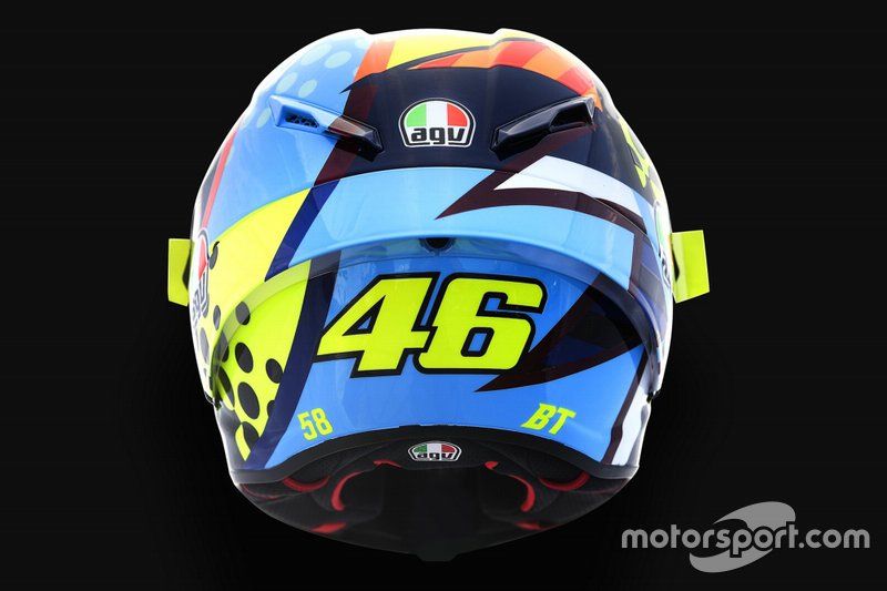 Capacete de Valentino Rossi, Yamaha Factory Racing