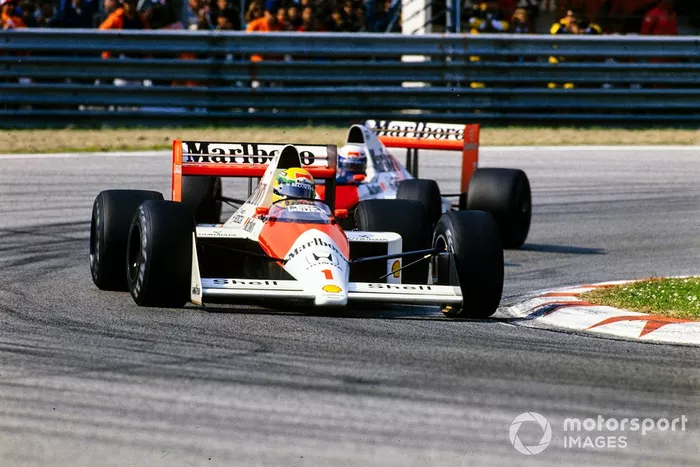 Ayrton Senna - McLaren MP4 / 5-Honda - GP de San Marino 1989