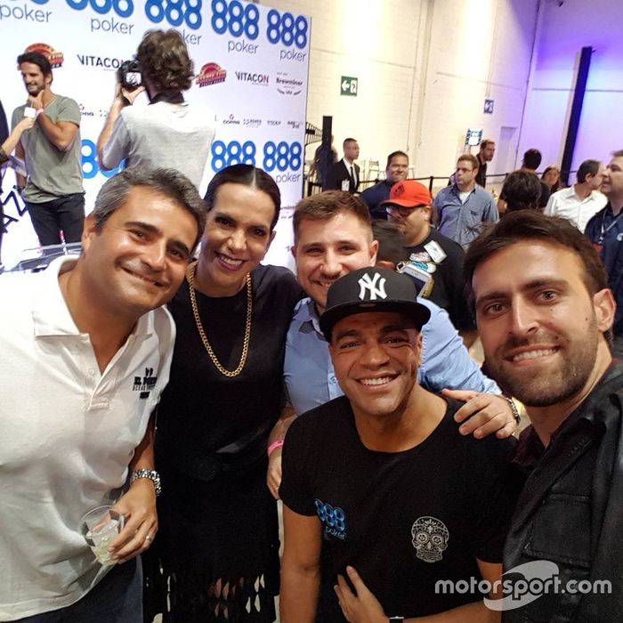 Átila Abreu e Denílson em jogo de Poker