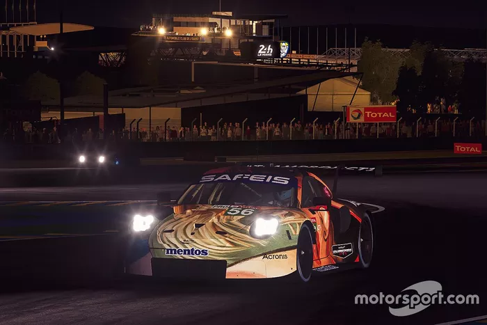 #56 Team Project 1 Porsche 911 RSR: Laurents Horr, David Kolkmann, Dany Giusa, Lukas Muller