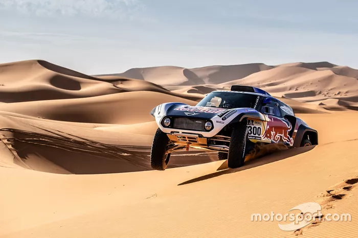 Carlos Sainz, Lucas Cruz, MINI John Cooper Works Buggy, X-raid MINI JCW Team