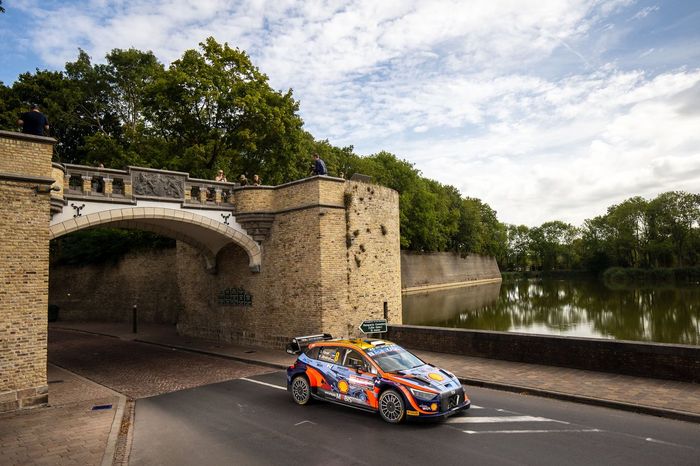 Ott Tanak, Martin Jarveoja, Hyundai World Rally Team Hyundai i20 N Rally1