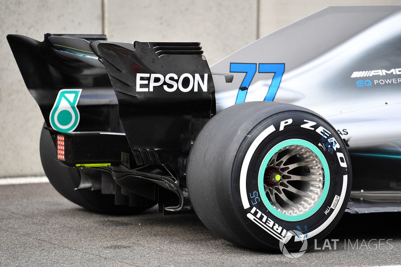 Valtteri Bottas, Mercedes AMG F1 W09 arka kanat