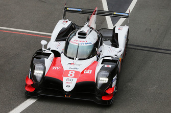 #8 Toyota Gazoo Racing Toyota TS050: Sebastien Buemi, Kazuki Nakajima, Fernando Alonso