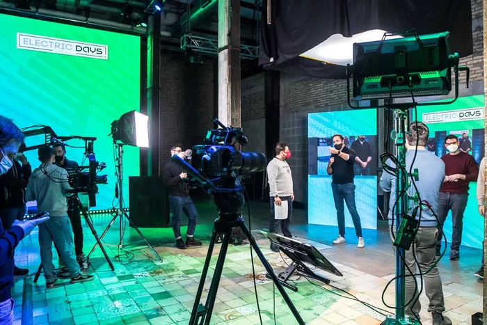 Bastidores del primer evento Electric Days Digital en Estados Unidos.