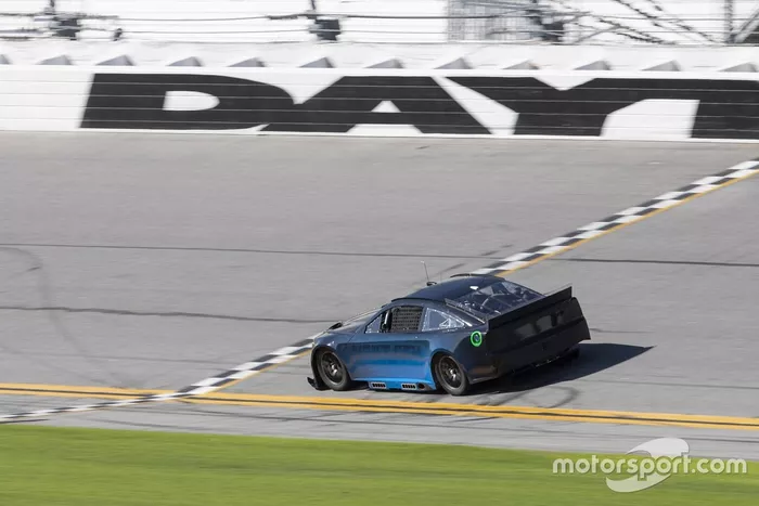 Chris Buescher drives the NASCAR Next gen car