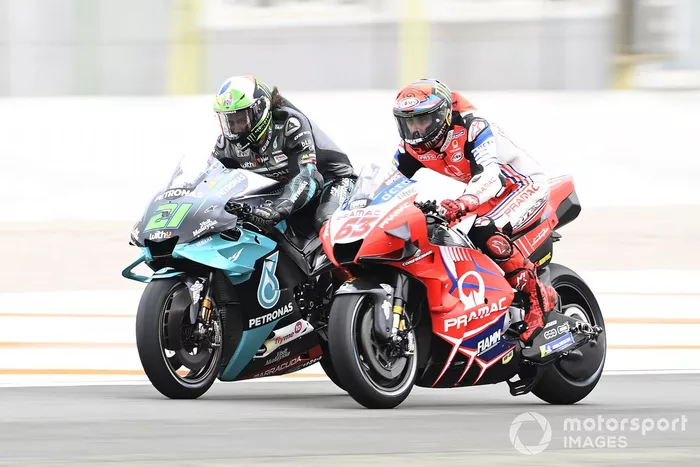 Franco Morbidelli, Petronas Yamaha SRT, Francesco Bagnaia, Pramac Racing