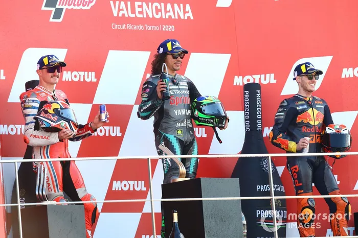 Jack Miller, Pramac Racing, Franco Morbidelli, Petronas Yamaha SRT, Pol Espargaro, Red Bull KTM Factory Racing
