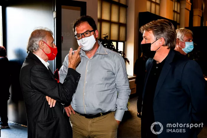Ercole Colombo, James Allen and Steven Tee