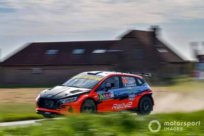 Oliver Solberg, Aaron Johnston, Hyundai Motorsport Hyundai i20 N Rally2