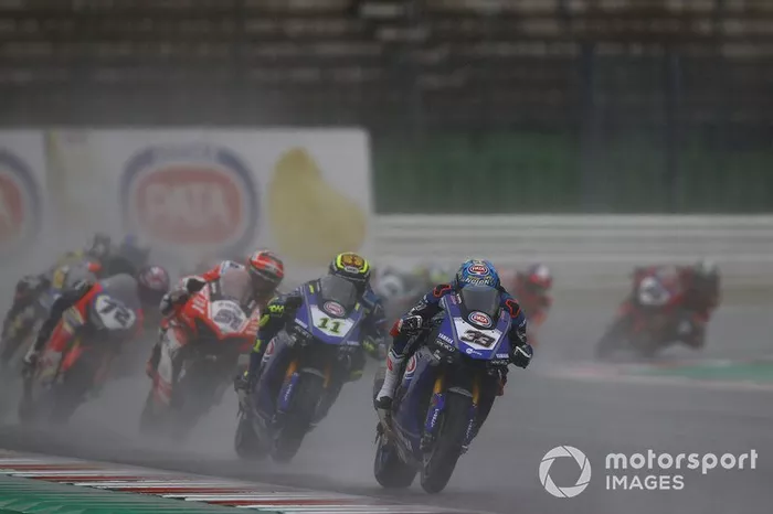 Marco Melandri, GRT Yamaha WorldSBK, Sandro Cortese, GRT Yamaha WorldSBK