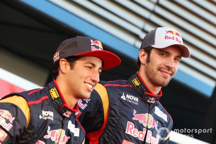 Daniel Ricciardo,  Scuderia Toro Rosso,  Jean-Eric Vergne,  Scuderia Toro Rosso