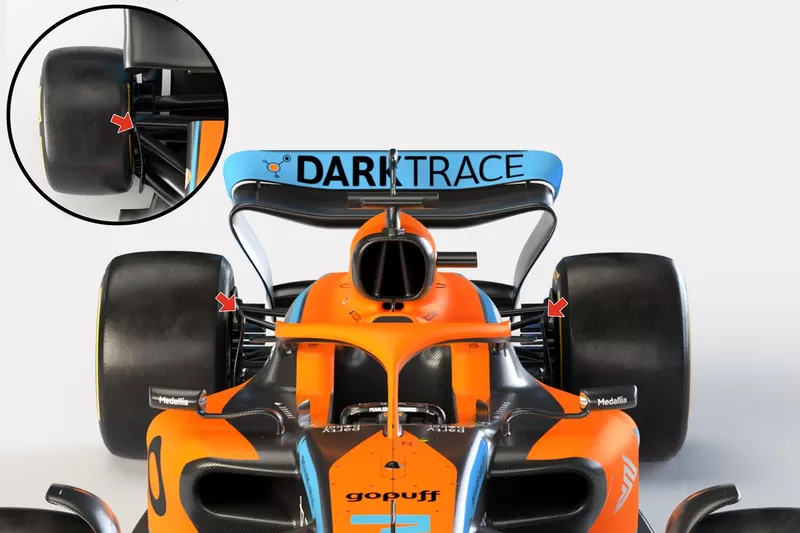 McLaren MCL36 Rear Suspension
