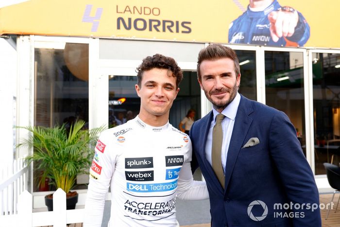 Lando Norris, McLaren, con Lando Norris, McLaren