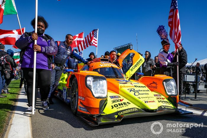 #81 DragonSpeed USA Oreca LMP2 07: Patricio O'Ward, Eric Lux, Colton Herta, Devlin Defrancesco
