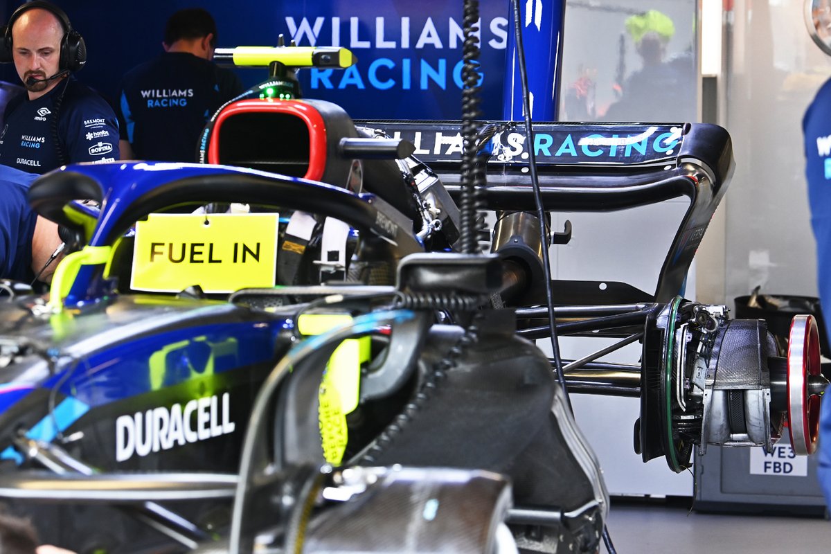 Detalle del Williams FW44