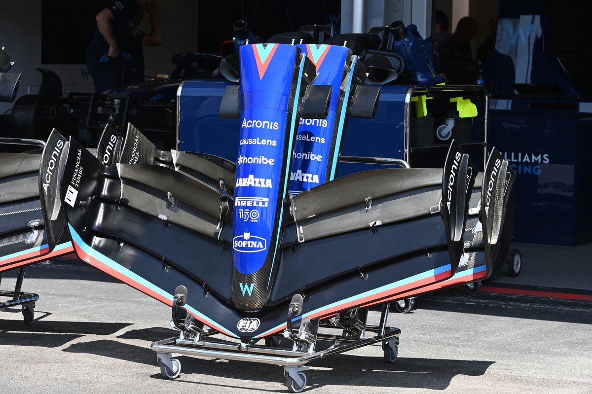 Alerón delantero del Williams FW44