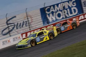 Ernie Francis Jr. at the SRX race at Lucas Oil Raceway