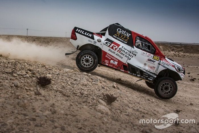 Nasser Al Attiyah y Matthieu Baumel