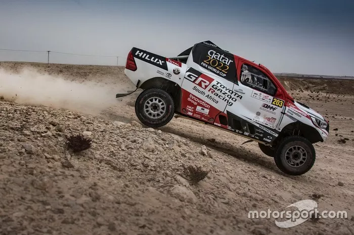 Nasser Al Attiyah y Matthieu Baumel