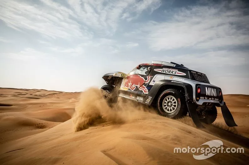 #310 Cyril Despres, Dani Oliveras, MINI X-Raid